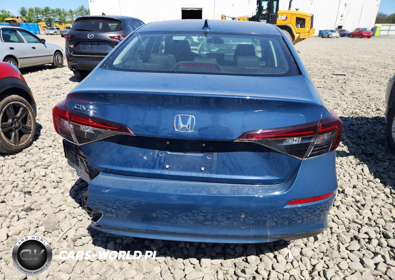 2026 Honda Civic Lx VIN:2HGFE2F21TH558036 - 6
