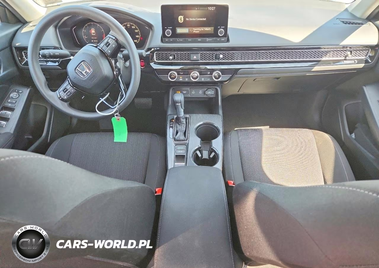 2026 Honda Civic Lx VIN:2HGFE2F21TH558036 - 8