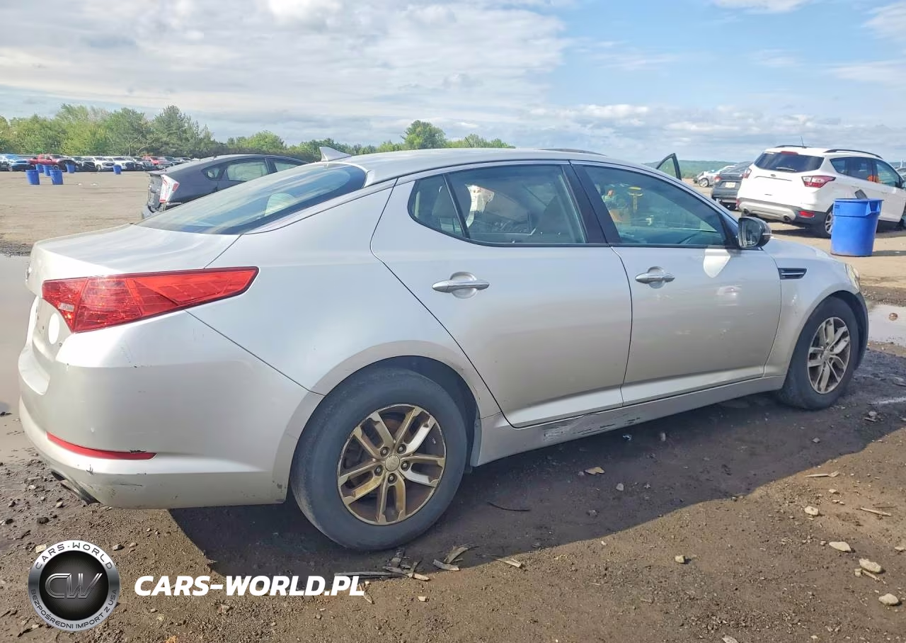 2012 Kia Optima Lx VIN:KNAGM4A78C5296573 - 3