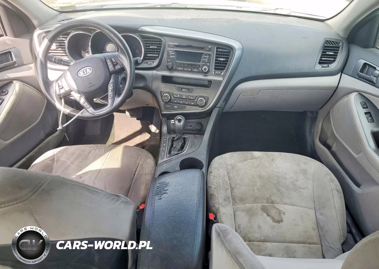 2012 Kia Optima Lx VIN:KNAGM4A78C5296573 - 8