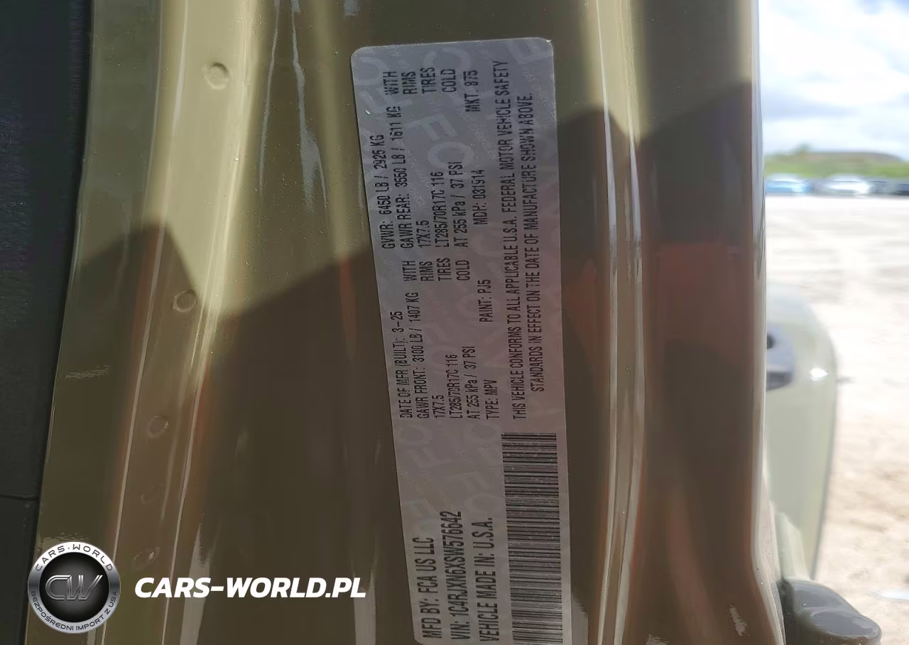 2025 Jeep Wrangler Sport 4Xe VIN:1C4RJXN6XSW576642 - 13