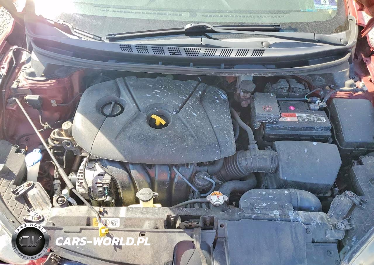 2013 Hyundai Elantra Gls VIN:5NPDH4AEXDH448315 - 11