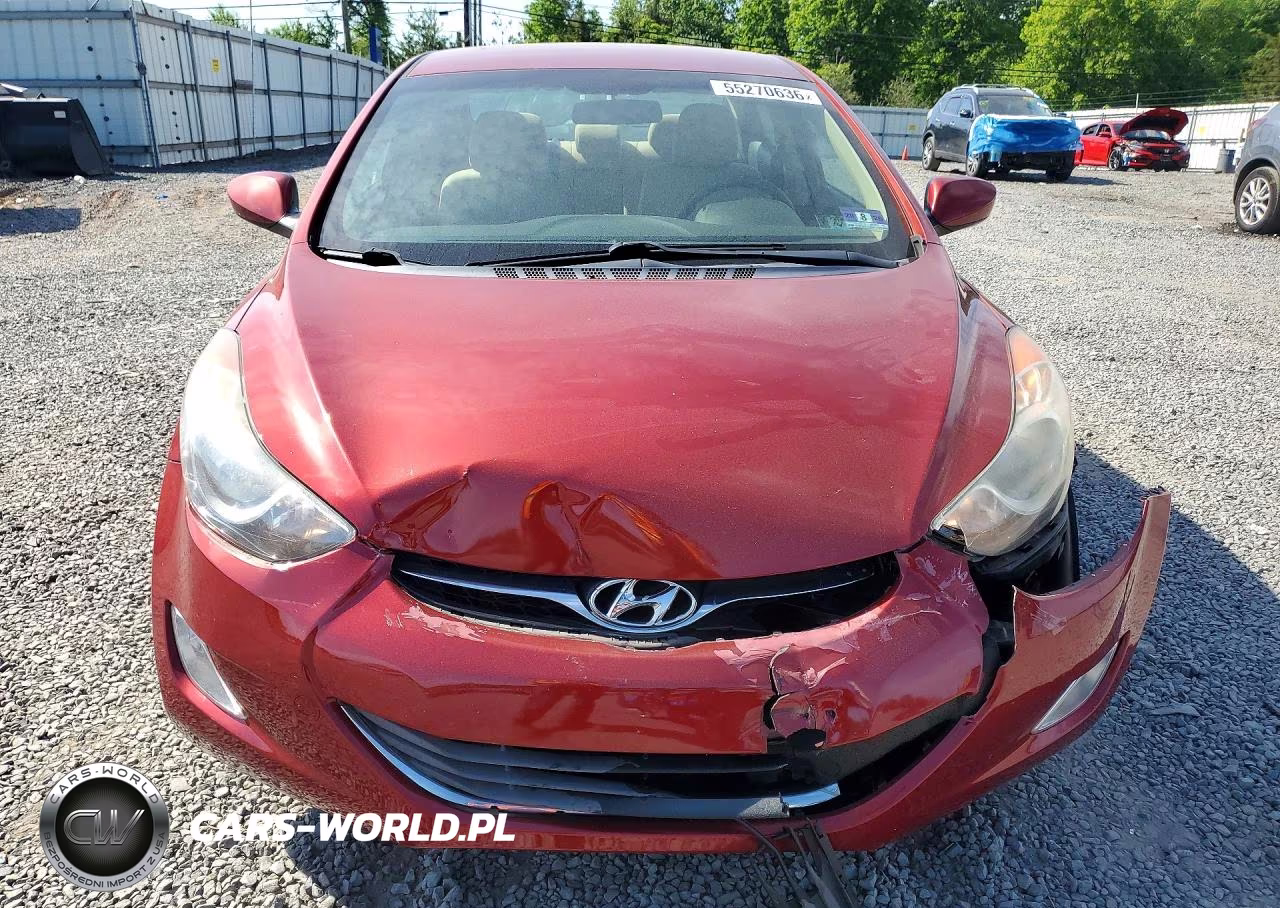 2013 Hyundai Elantra Gls VIN:5NPDH4AEXDH448315 - 5
