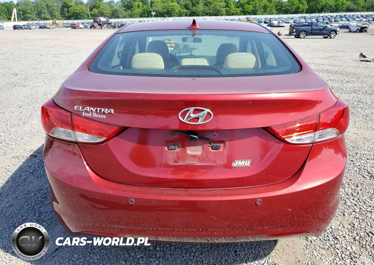 2013 Hyundai Elantra Gls VIN:5NPDH4AEXDH448315 - 6