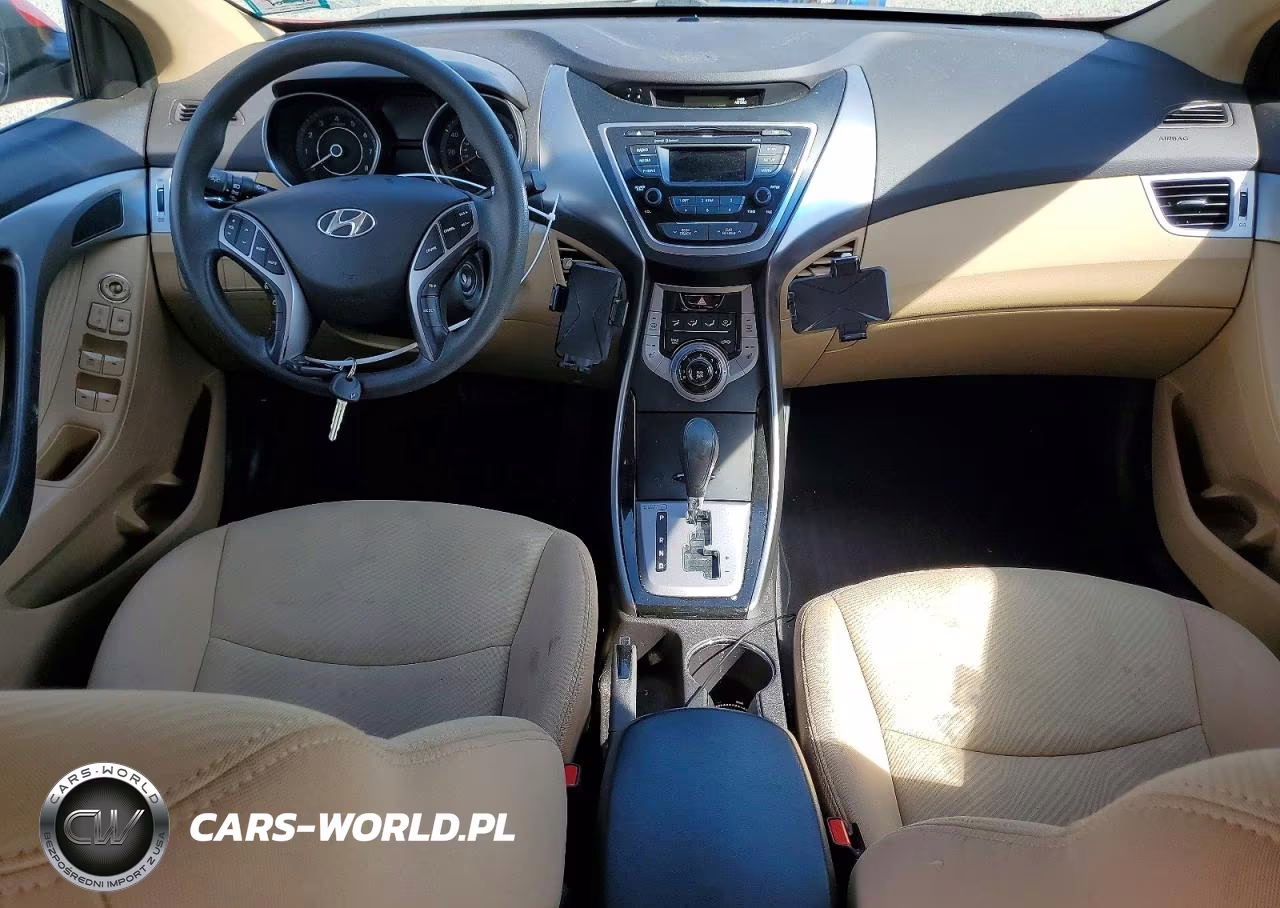 2013 Hyundai Elantra Gls VIN:5NPDH4AEXDH448315 - 8