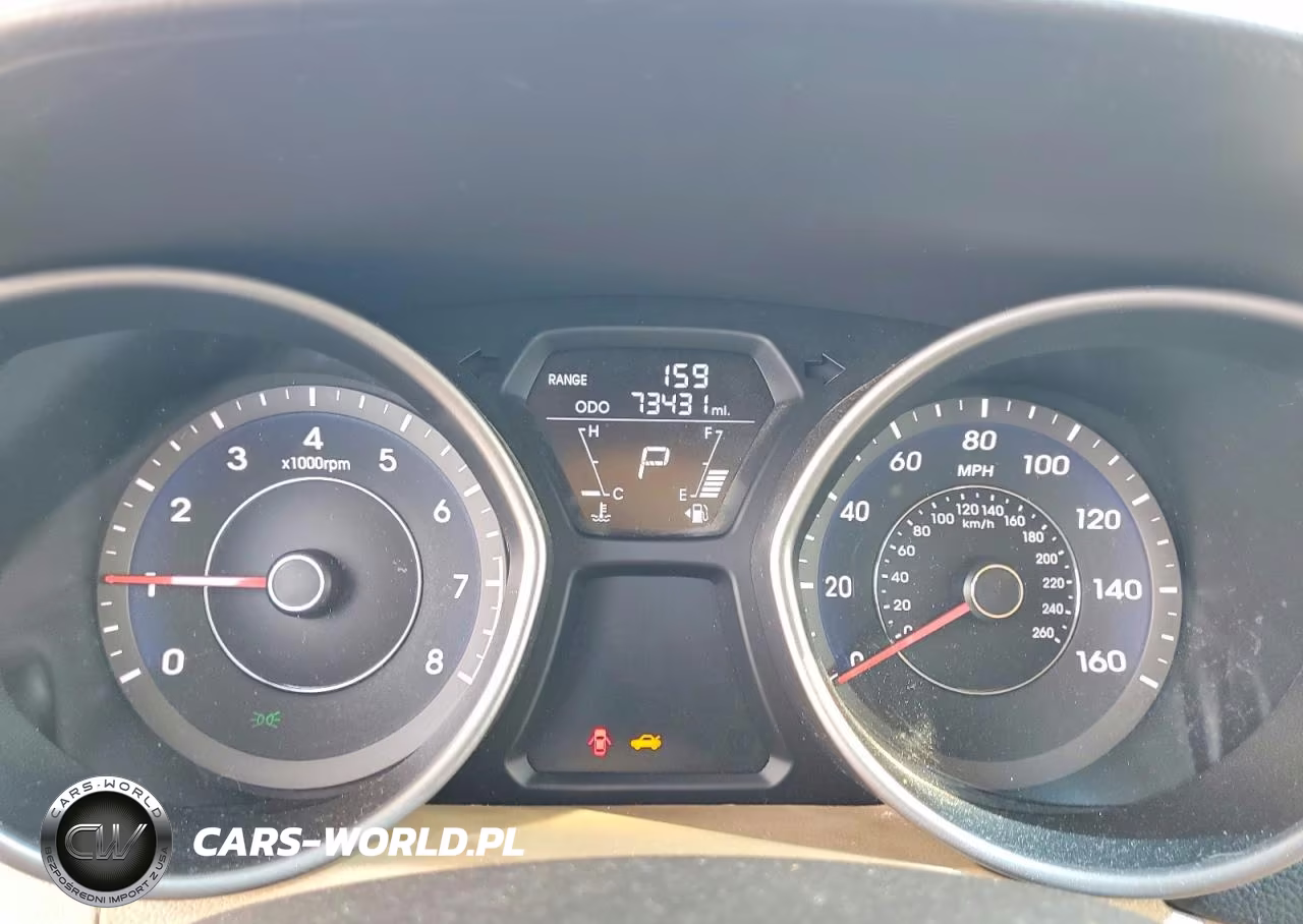 2013 Hyundai Elantra Gls VIN:5NPDH4AEXDH448315 - 9