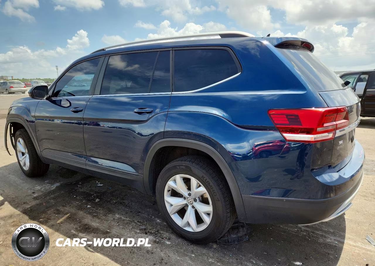 2018 Volkswagen Atlas Se VIN:1V2DR2CA2JC506922 - 2