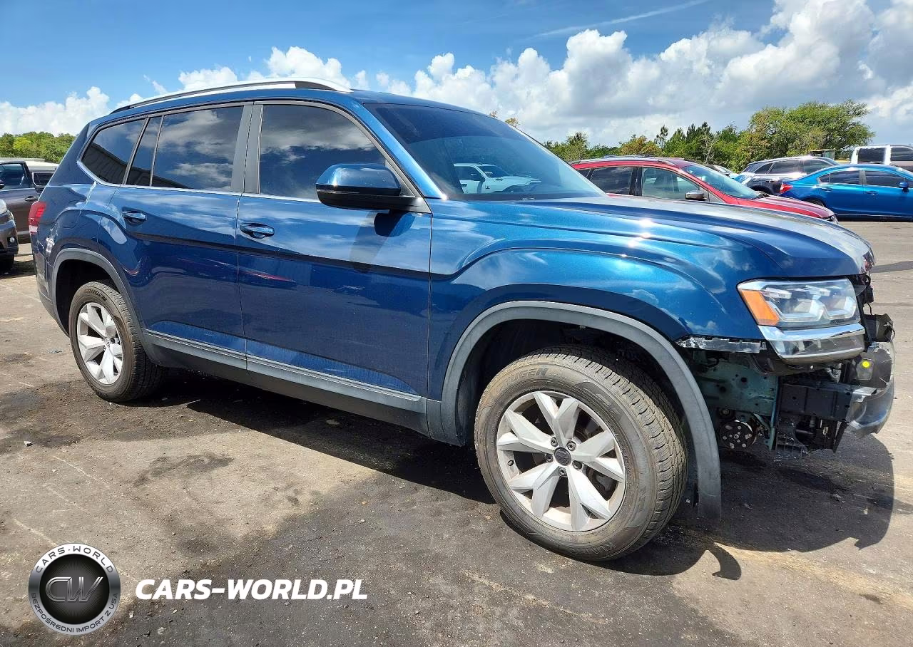 2018 Volkswagen Atlas Se VIN:1V2DR2CA2JC506922 - 4