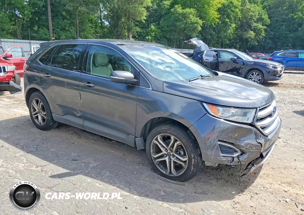 2015 Ford Edge Titanium VIN:2FMTK3K97FBB16657 - 4