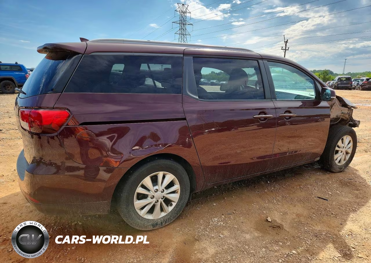 2016 Kia Sedona Lx VIN:KNDMB5C14G6083260 - 3