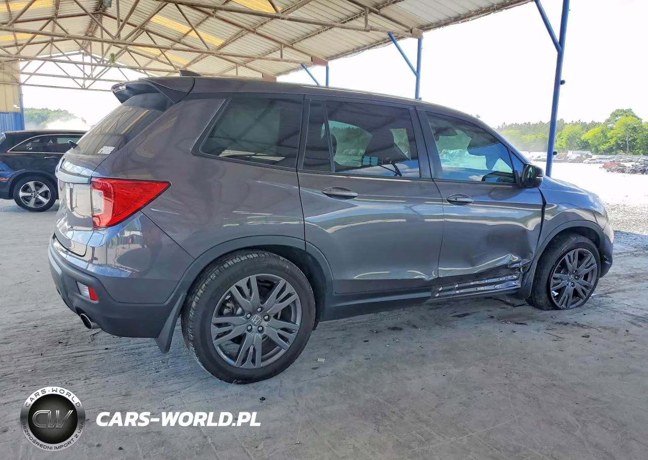 2020 Honda Passport Exl VIN:5FNYF7H50LB005926 - 3