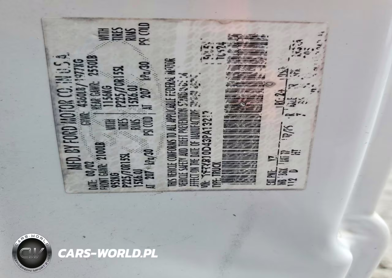 2003 Ford Ranger VIN:1FTYR10D43PA13217 - 12