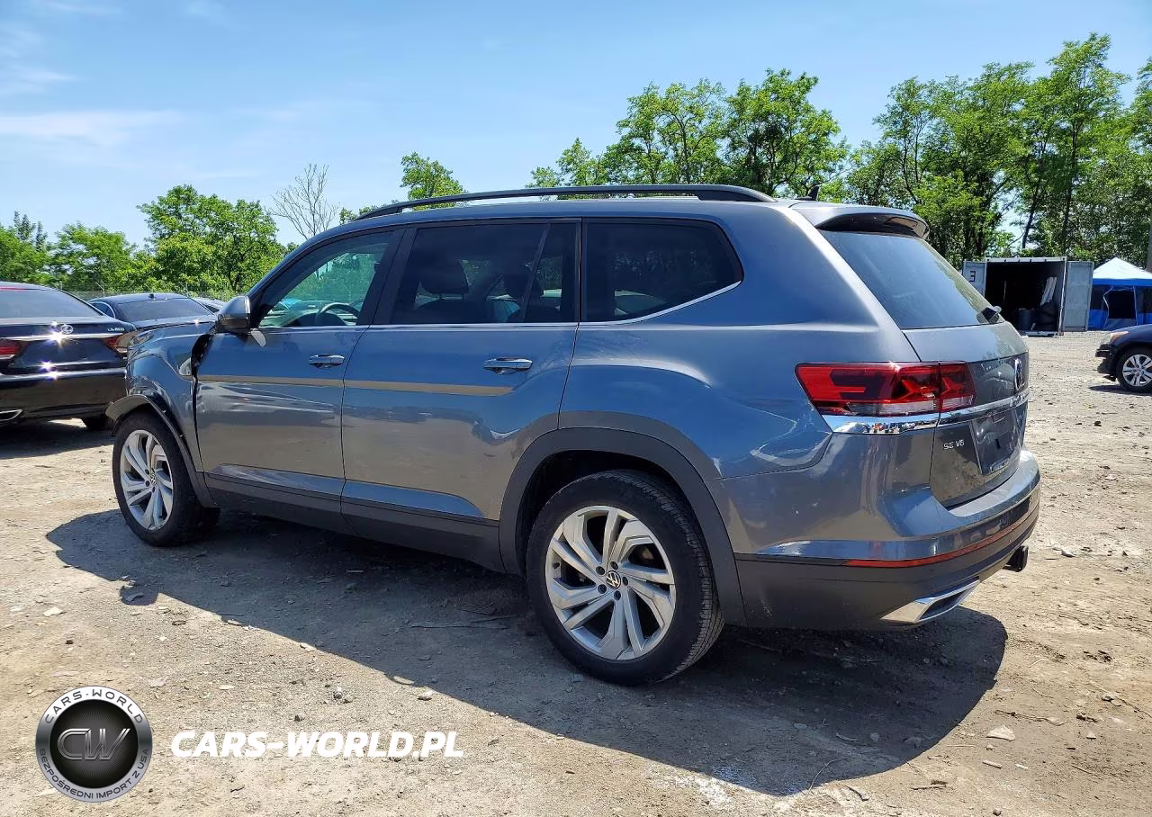 2021 Volkswagen Atlas Se VIN:1V2KR2CAXMC561498 - 2