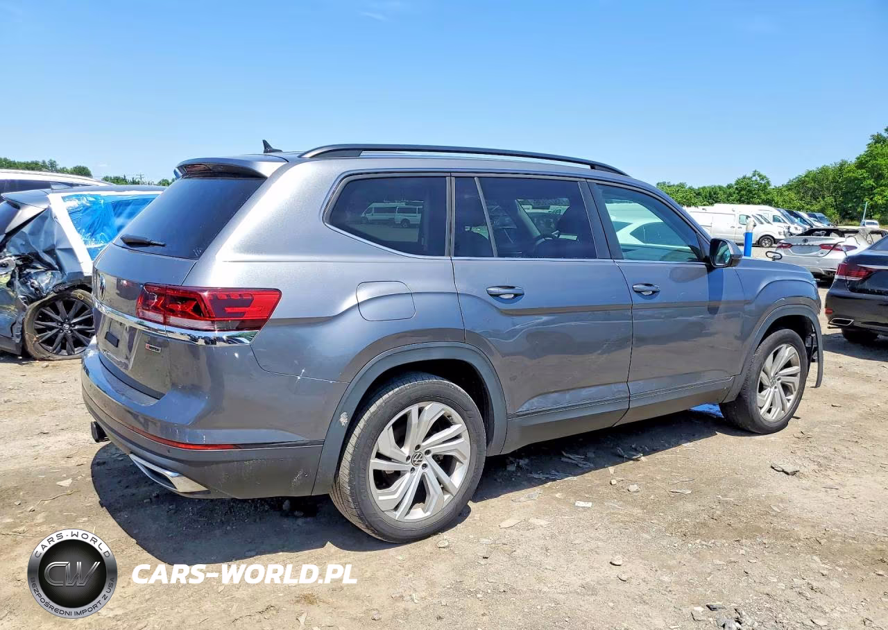 2021 Volkswagen Atlas Se VIN:1V2KR2CAXMC561498 - 3