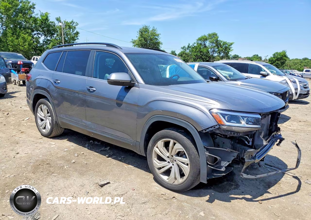 2021 Volkswagen Atlas Se VIN:1V2KR2CAXMC561498 - 4