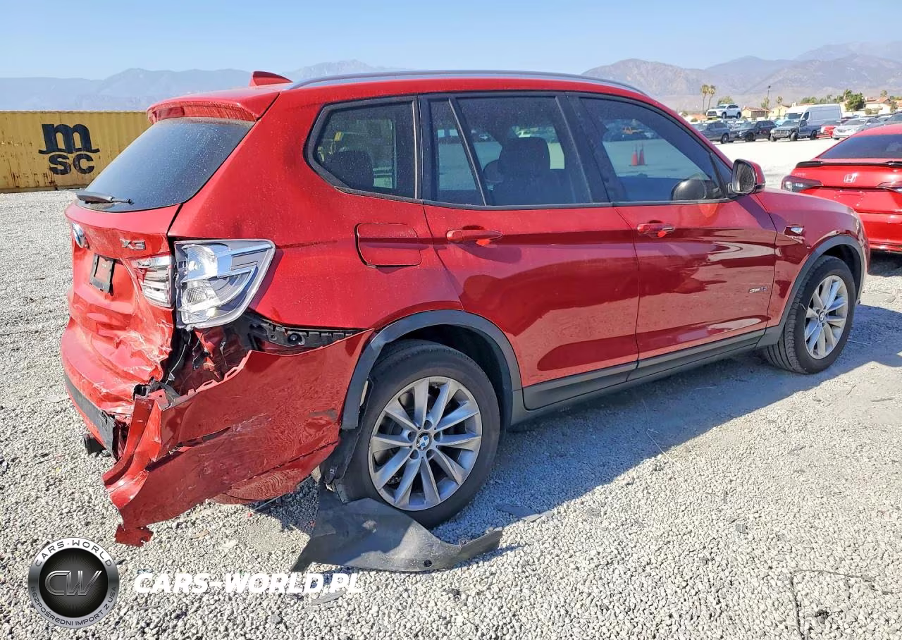2017 BMW X3 Sdrive28I VIN:5UXWZ7C50H0V85947 - 3