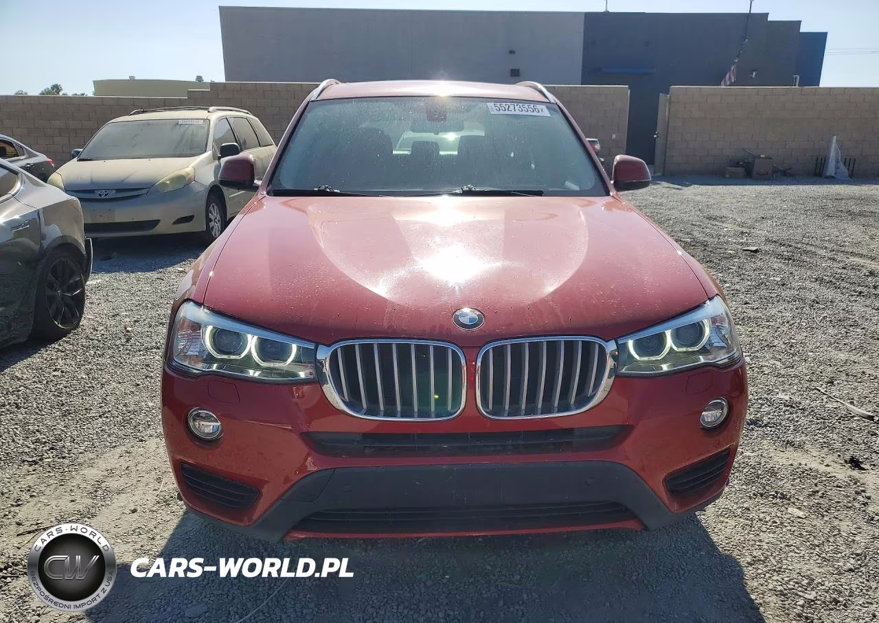 2017 BMW X3 Sdrive28I VIN:5UXWZ7C50H0V85947 - 5