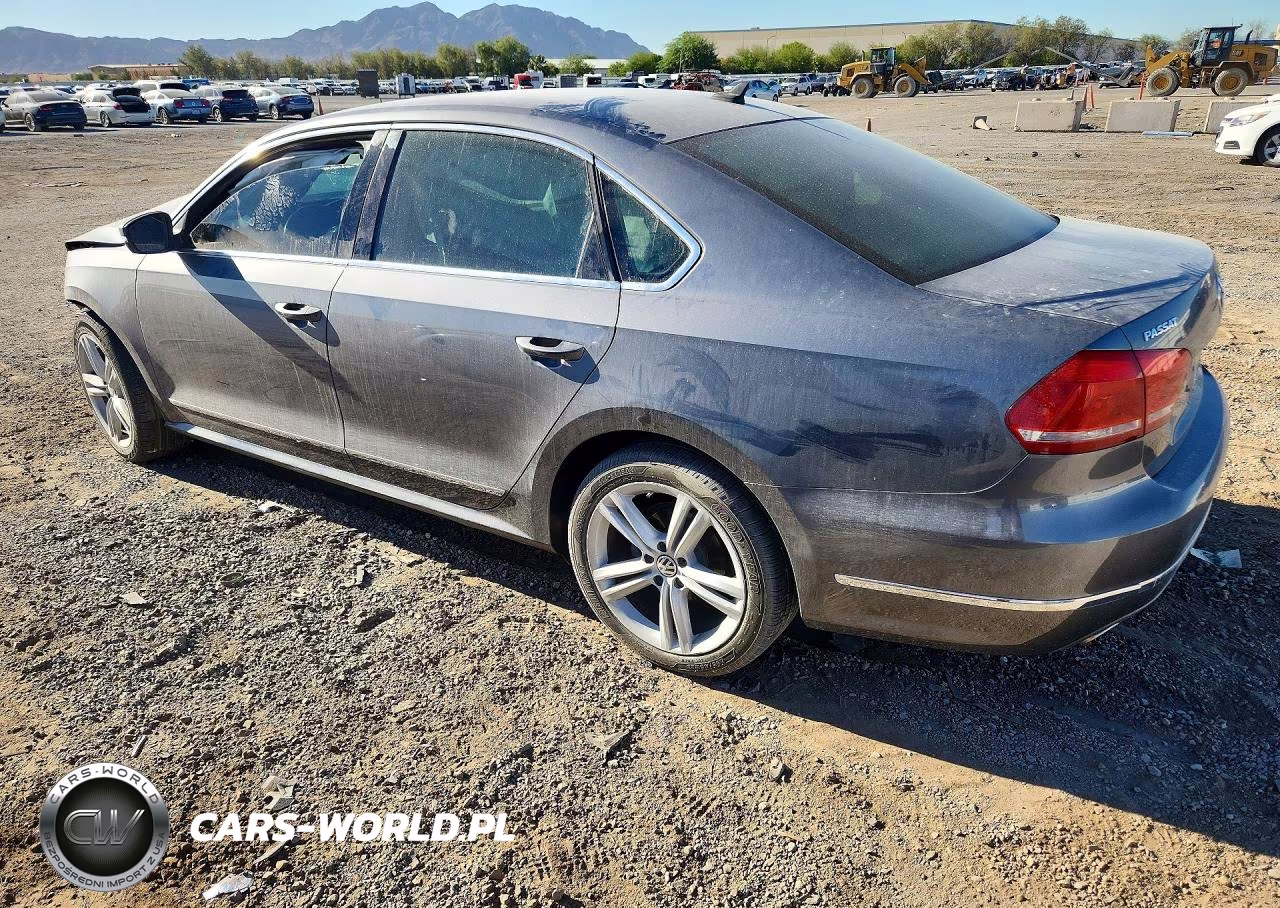 2013 Volkswagen Passat Sel VIN:1VWCN7A39DC148925 - 2