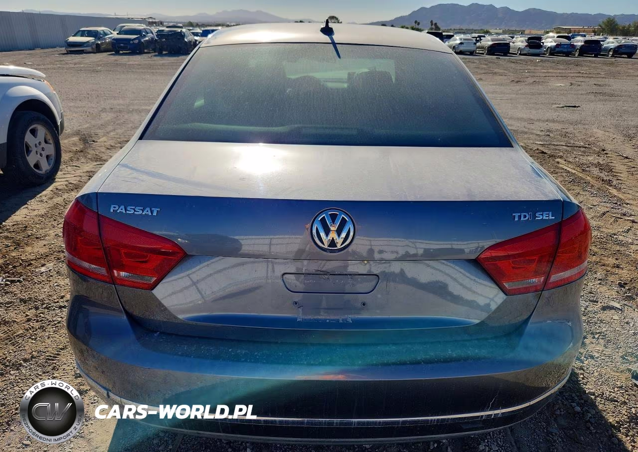2013 Volkswagen Passat Sel VIN:1VWCN7A39DC148925 - 6