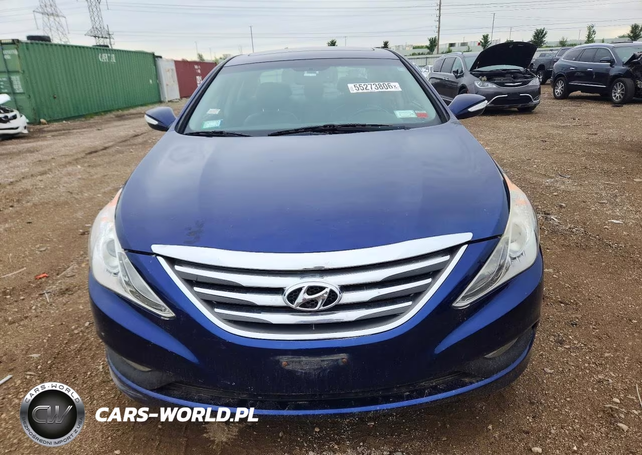2014 Hyundai Sonata Limited VIN:5NPEC4AC3EH817809 - 5