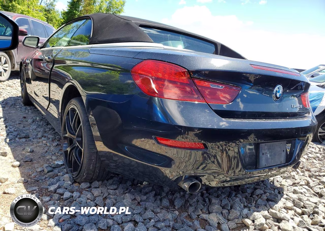 2015 BMW 640 I VIN:WBALW7C55FD596099 - 2