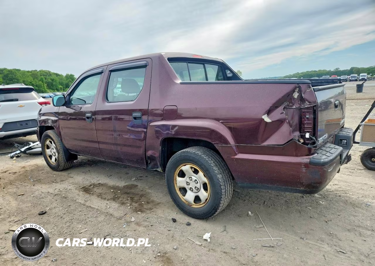 2010 Honda Ridgeline Rt VIN:5FPYK1F20AB012350 - 2