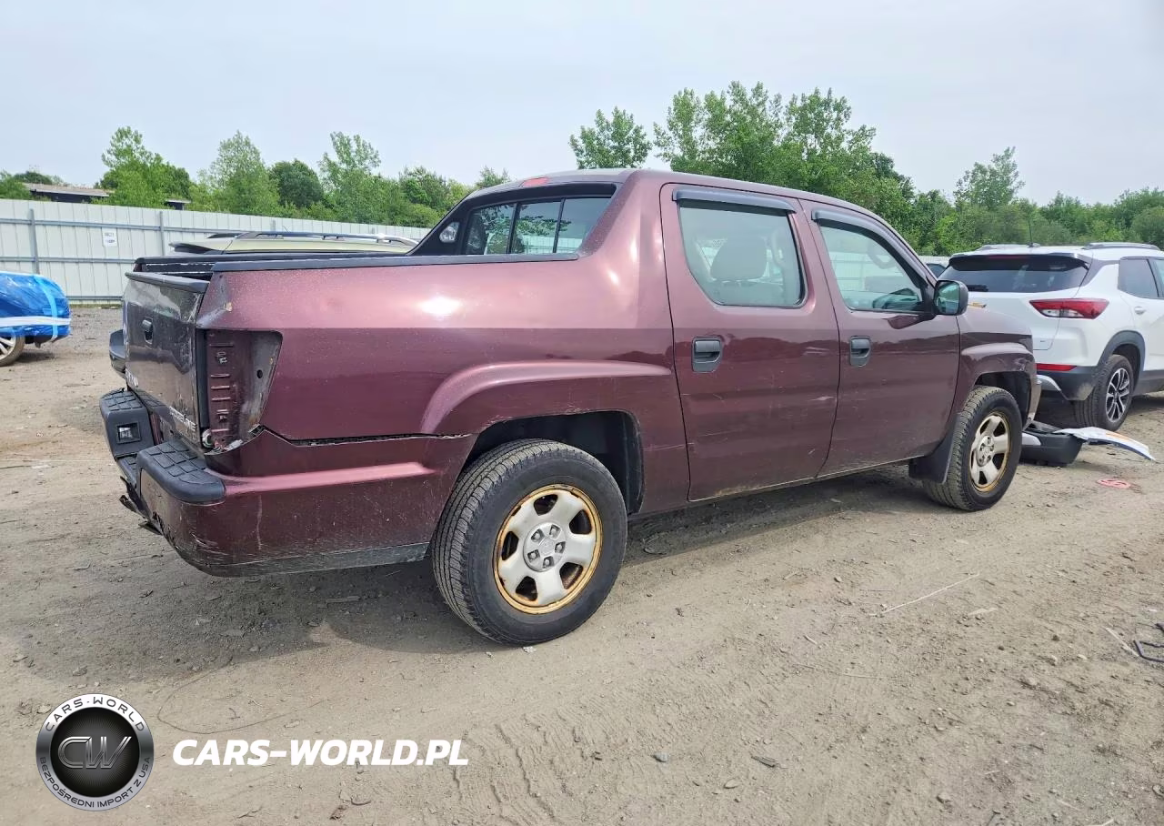 2010 Honda Ridgeline Rt VIN:5FPYK1F20AB012350 - 3