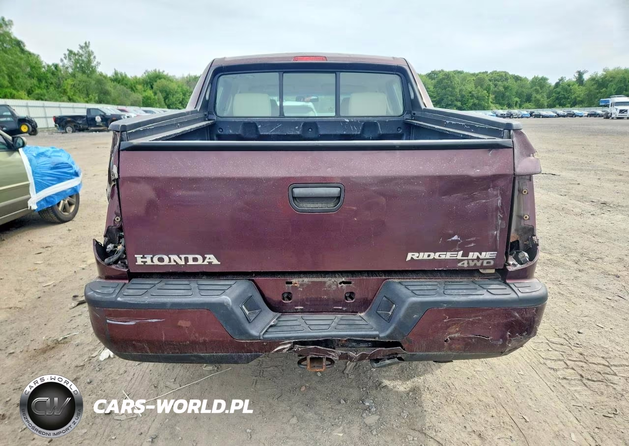 2010 Honda Ridgeline Rt VIN:5FPYK1F20AB012350 - 6