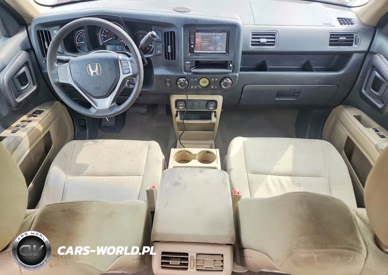 2010 Honda Ridgeline Rt VIN:5FPYK1F20AB012350 - 8