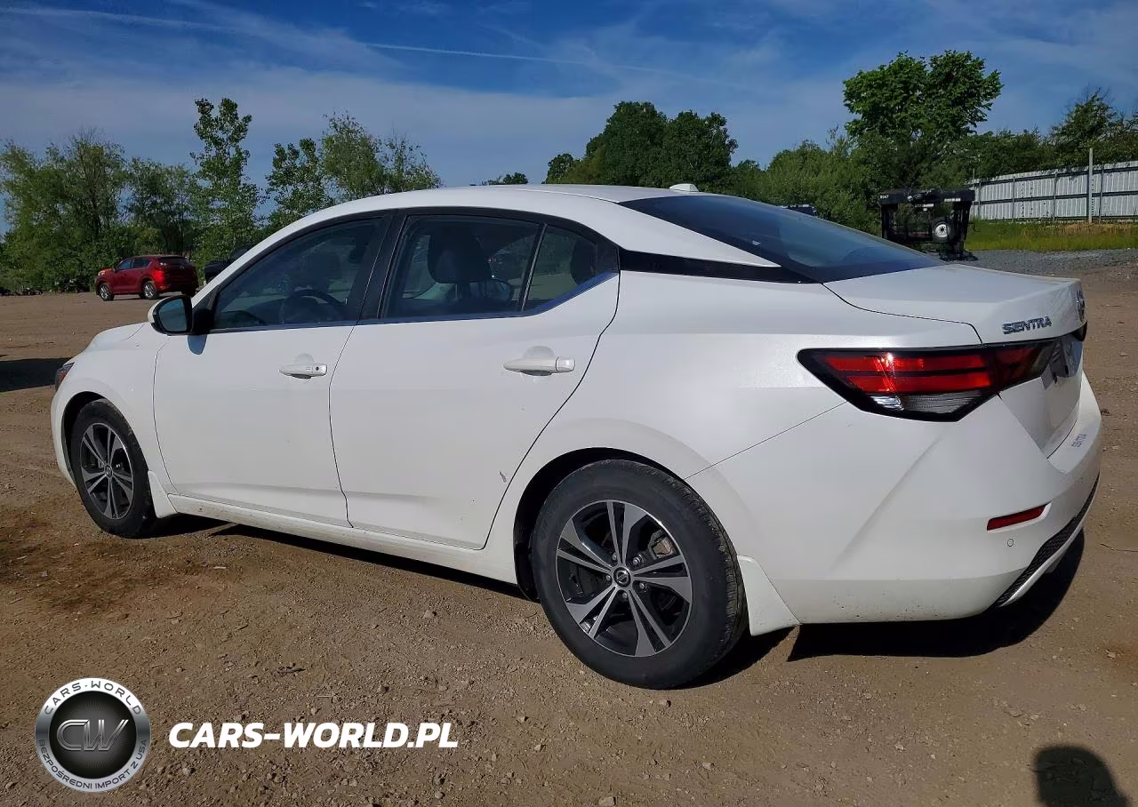 2021 Nissan Sentra Sv VIN:3N1AB8CVXMY296390 - 2
