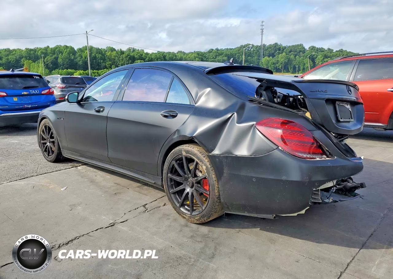 2018 Mercedes-Benz S 63 Amg 4Matic VIN:WDDUG8JB3JA382747 - 2