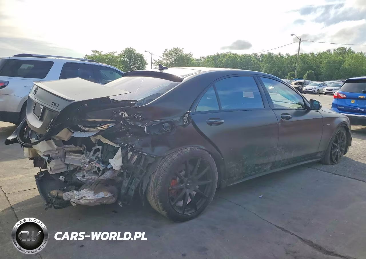 2018 Mercedes-Benz S 63 Amg 4Matic VIN:WDDUG8JB3JA382747 - 3