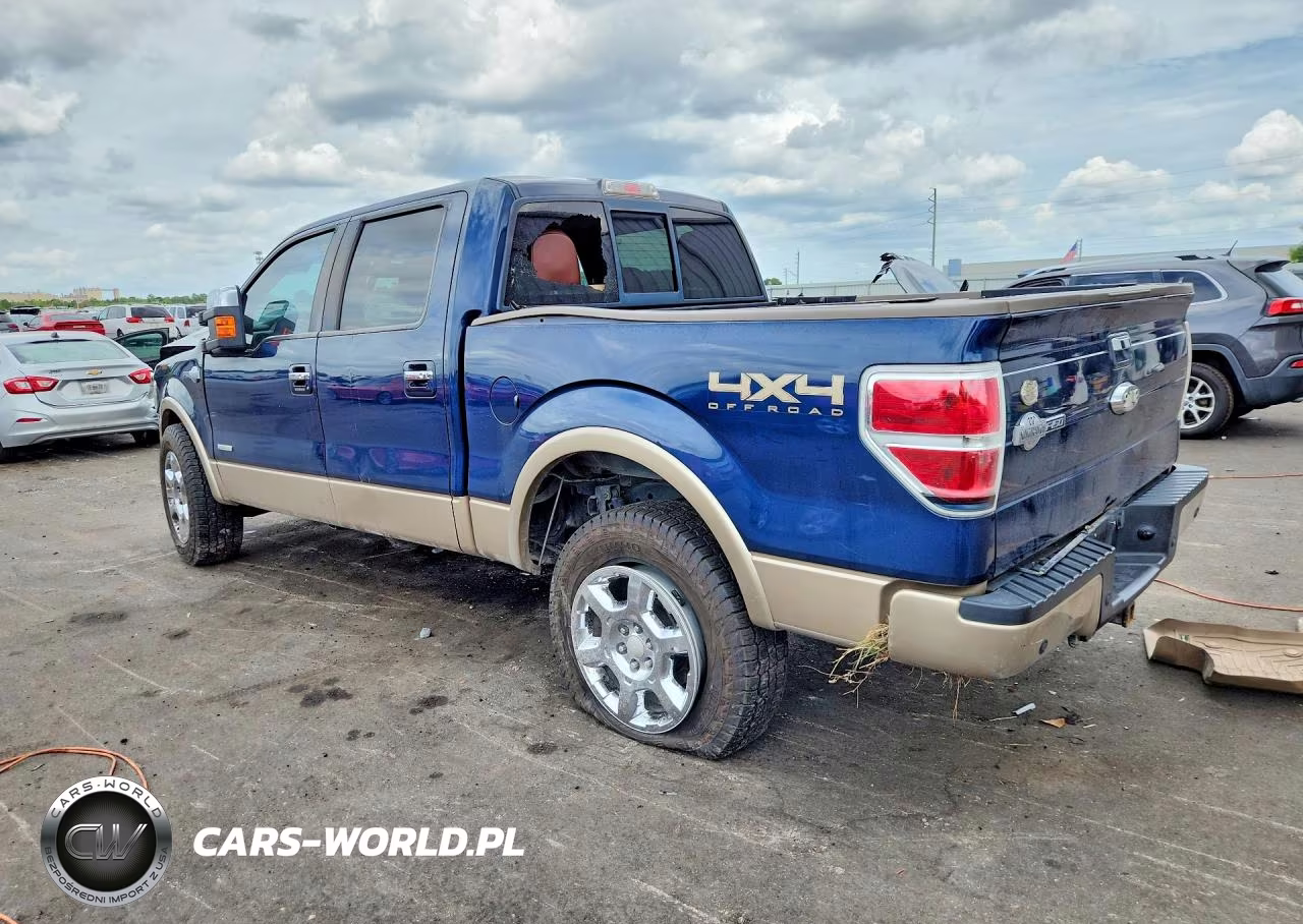 2013 Ford F150 Supercrew VIN:1FTFW1ET0DKE14679 - 2
