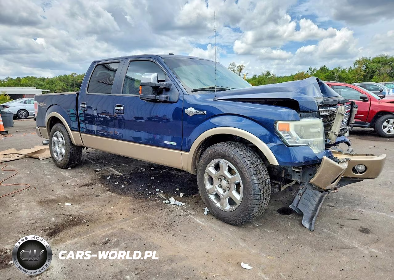 2013 Ford F150 Supercrew VIN:1FTFW1ET0DKE14679 - 4