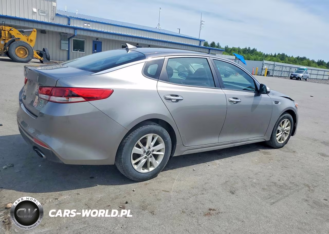 2017 Kia Optima Lx VIN:5XXGT4L37HG156596 - 3