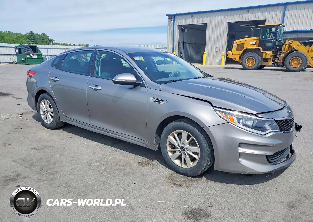 2017 Kia Optima Lx VIN:5XXGT4L37HG156596 - 4