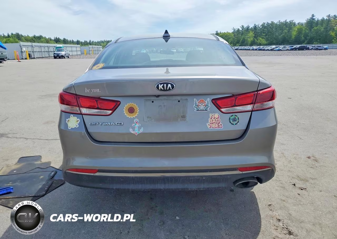 2017 Kia Optima Lx VIN:5XXGT4L37HG156596 - 6