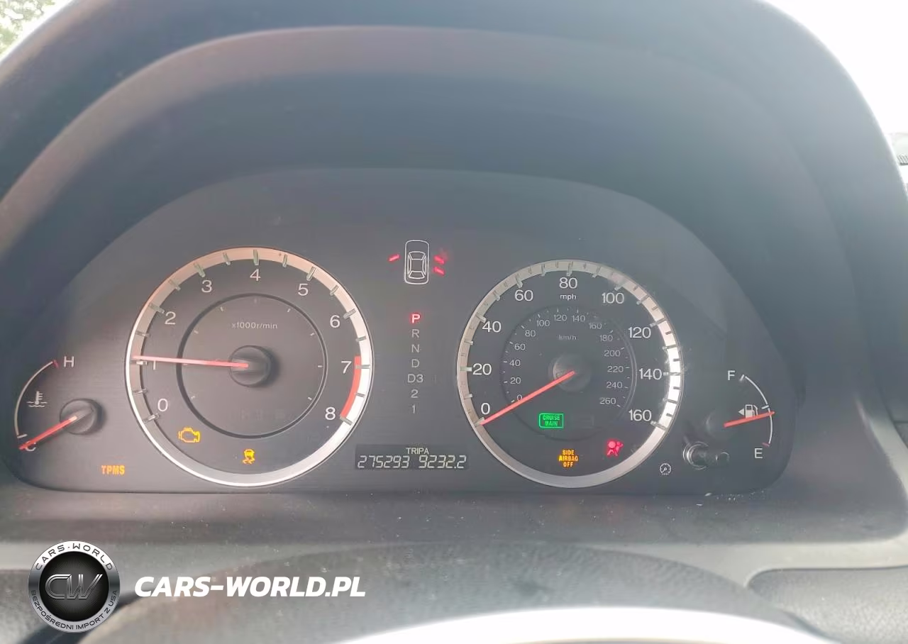 2012 Honda Accord Exl VIN:1HGCP3F80CA008526 - 9