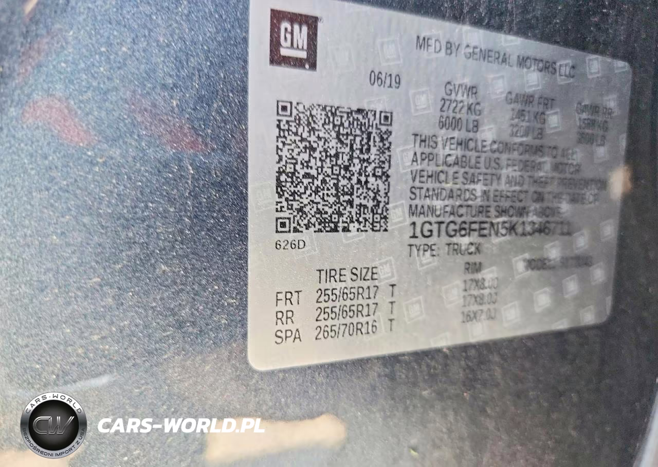 2019 GMC Canyon All Terrain VIN:1GTG6FEN5K1346711 - 13