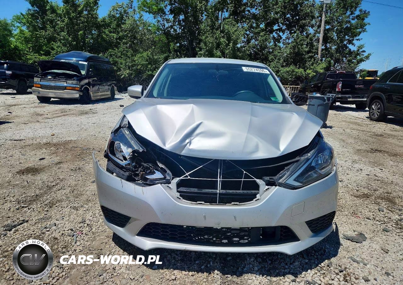 2019 Nissan Sentra S VIN:3N1AB7AP9KY237231 - 5