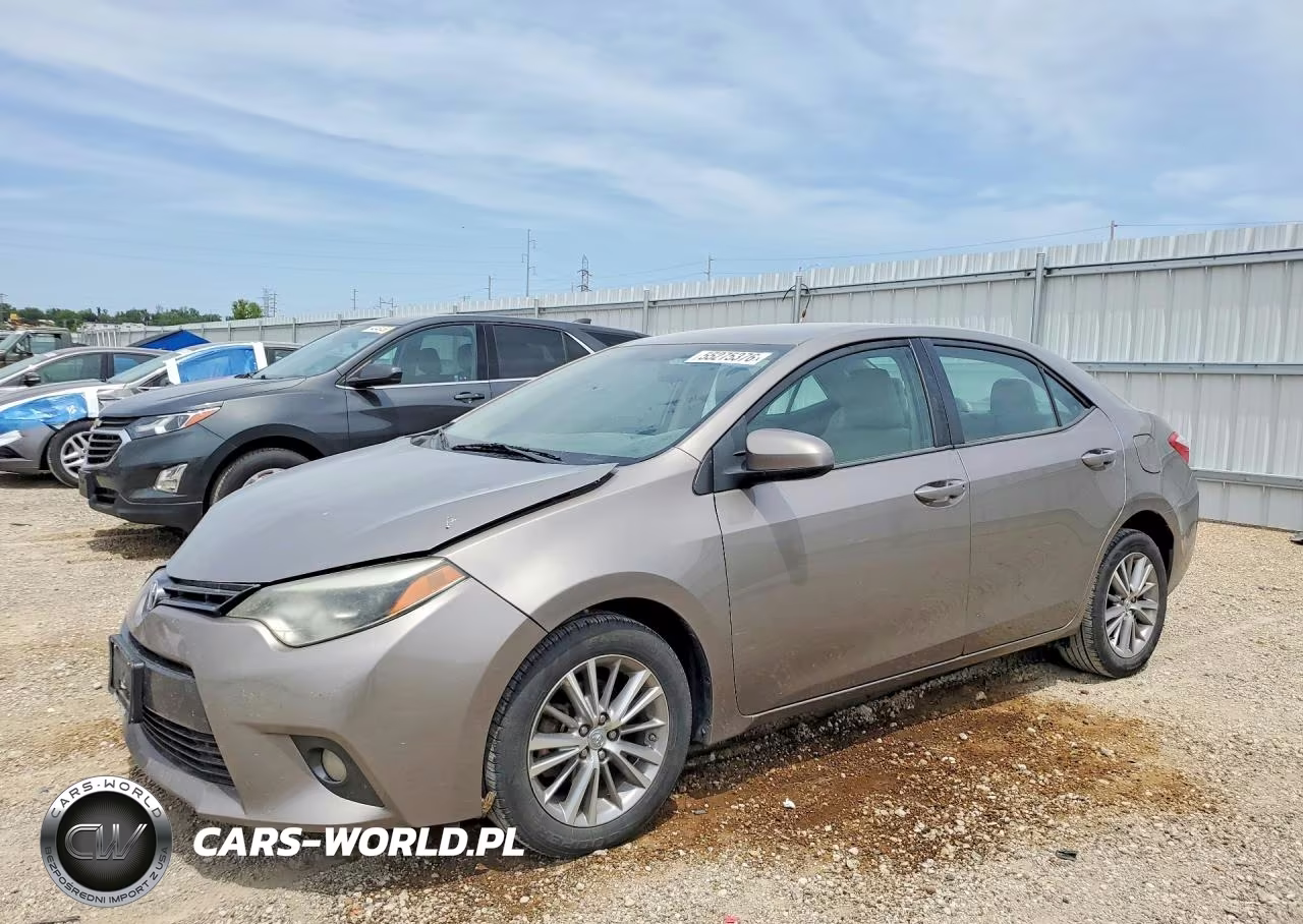2015 Toyota Corolla Le Plus