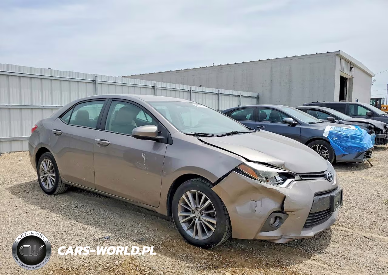 2015 Toyota Corolla Le Plus VIN:2T1BURHE8FC276555 - 4