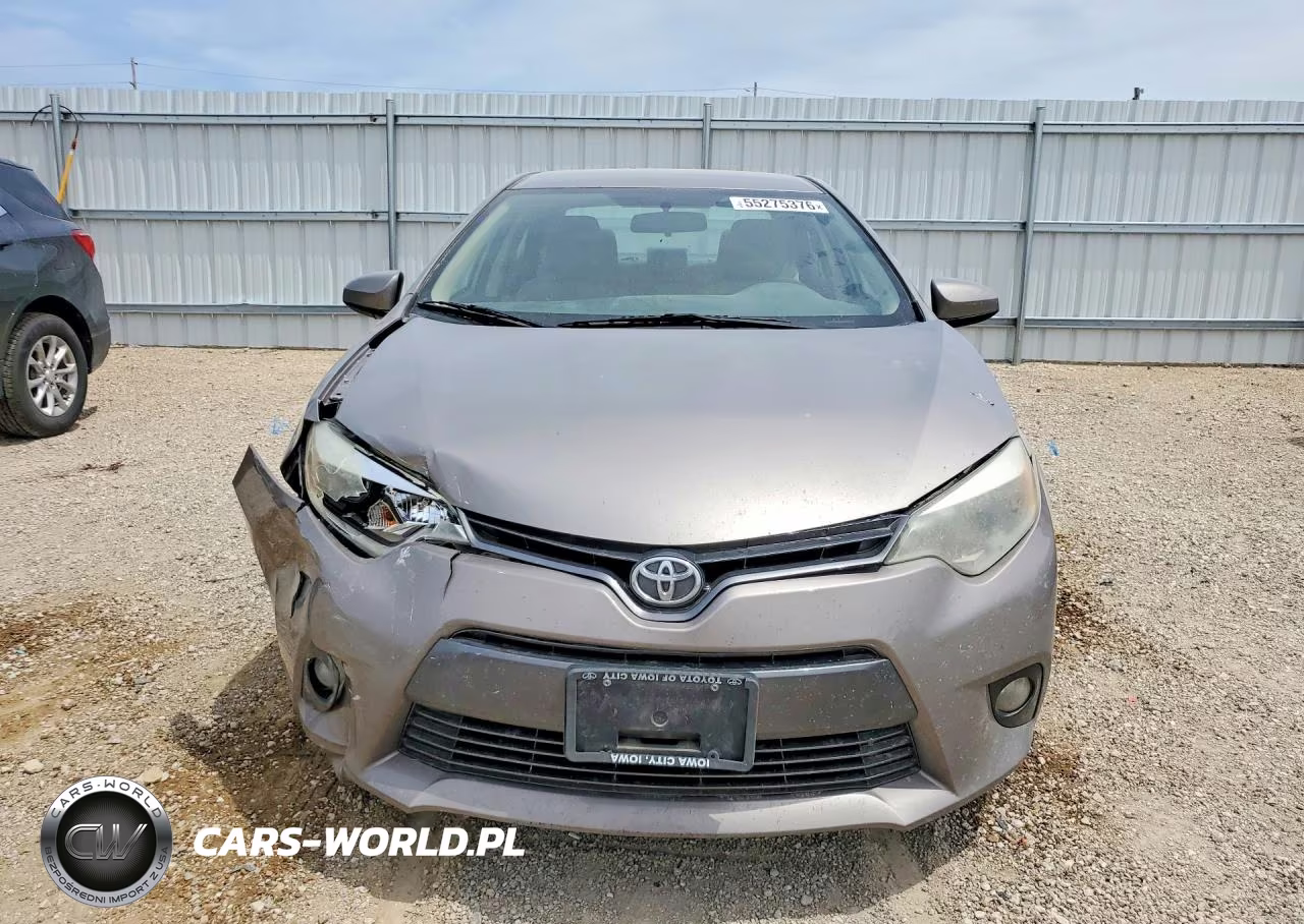 2015 Toyota Corolla Le Plus VIN:2T1BURHE8FC276555 - 5