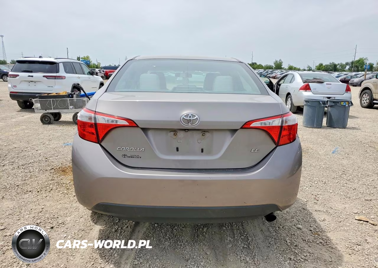 2015 Toyota Corolla Le Plus VIN:2T1BURHE8FC276555 - 6
