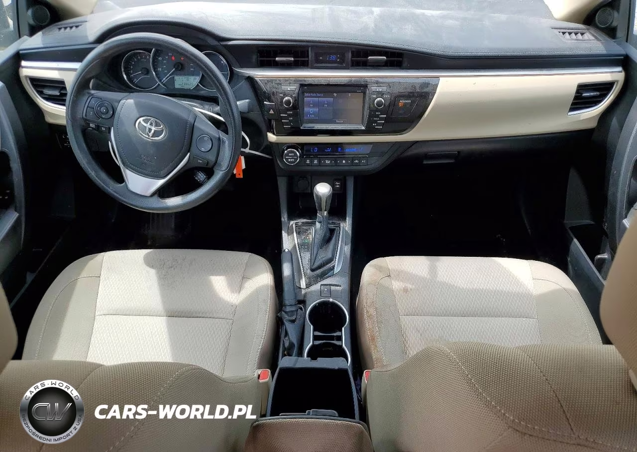2015 Toyota Corolla Le Plus VIN:2T1BURHE8FC276555 - 8