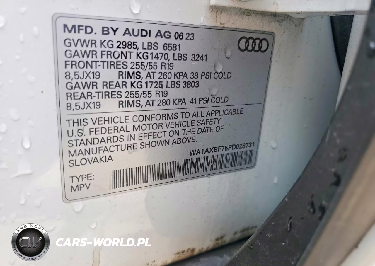 2023 Audi Q7 Premium VIN:WA1AXBF75PD028731 - 13