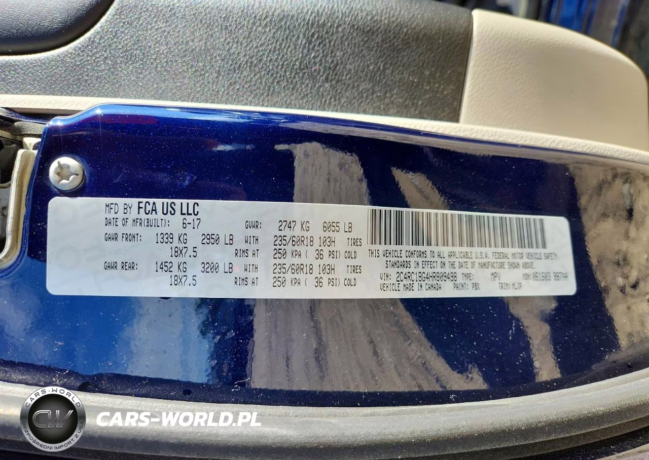 2017 Chrysler Pacifica Touring L VIN:2C4RC1BG4HR809498 - 13