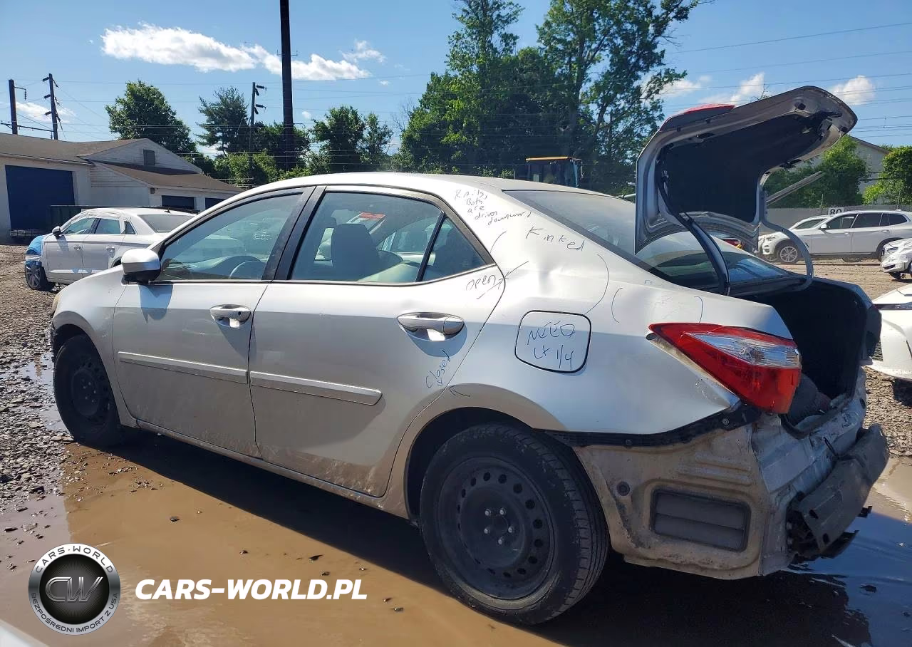 2016 Toyota Corolla Le VIN:2T1BURHE6GC575348 - 2