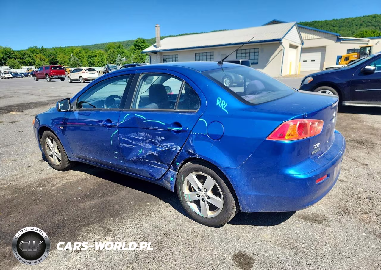 2009 Mitsubishi Lancer Es VIN:JA3AU26U69U045155 - 2