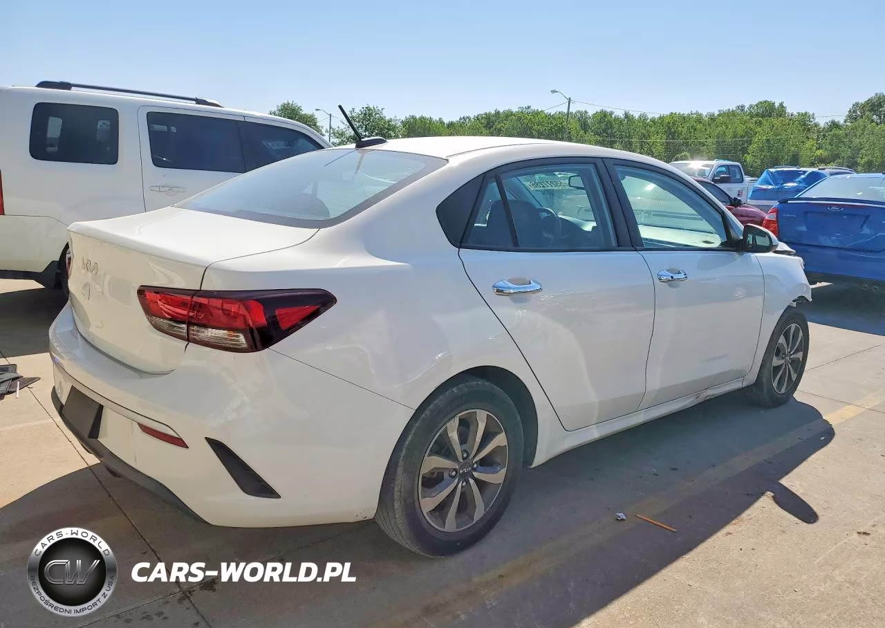 2022 Kia Rio S VIN:3KPA24AD5NE434131 - 3